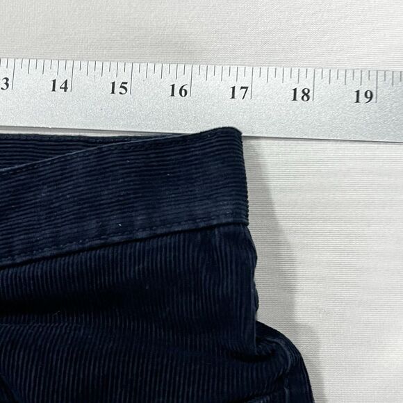 Brooks Brothers 346 Pants Men Blue Cotton Corduroy Chino Straight Leg Size 34X32 - Picture 10 of 12